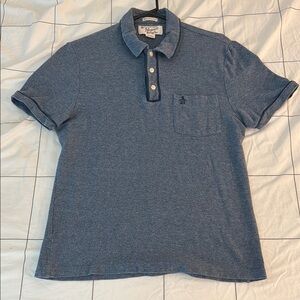 Original Penguin Blue Polo Shirt Classic Design